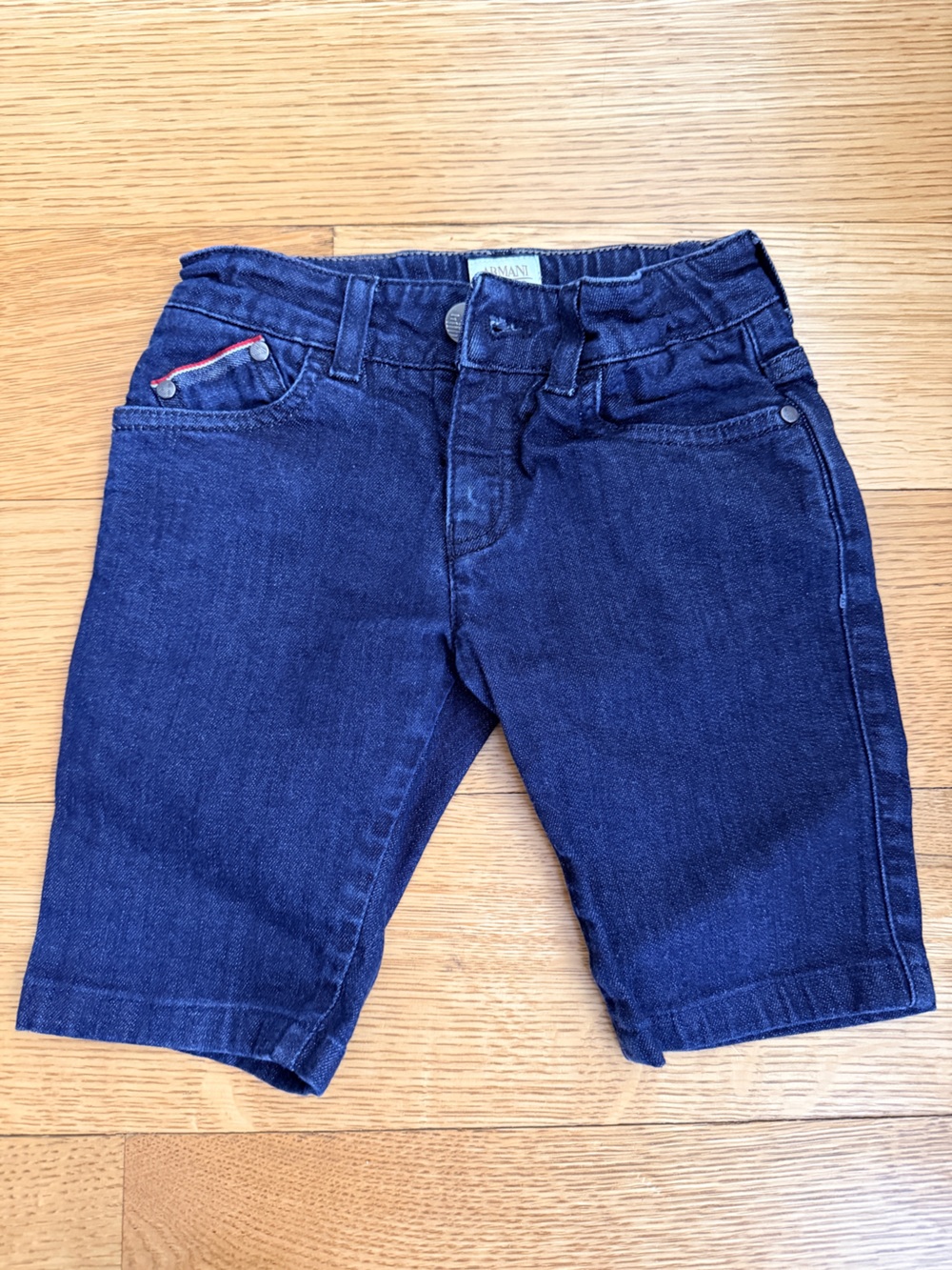 Armani junior boys jeans shorts 5A